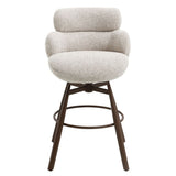Jena - Fabric Counter Height Chair With Swivel