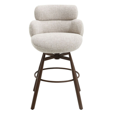 Jena - Fabric Counter Height Chair With Swivel