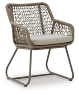 Majors Beach - Outdoor Table And 2 Chairs (Set of 3) - Beige