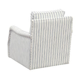 Bowden - Swivel Chair - Pearl Silver