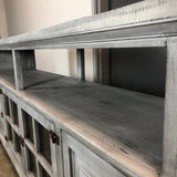 ROCKWALL Gray 72” Wide x 36" Height TV Stand
