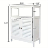 ACHILLE White 24" x 32" Bathroom Cabinet Storage (RTA)