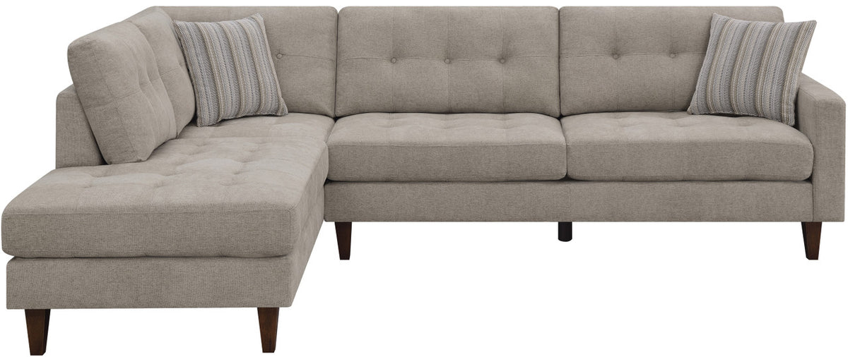 AGATA Neutral 109" Wide Reversible Sectional (RTA)