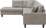 AGATA Neutral 109" Wide Reversible Sectional (RTA)