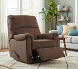 AKMAN Brown 35" Wide x 41" Height Wide Recliner