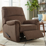 AKMAN Brown 35" Wide x 41" Height Wide Recliner