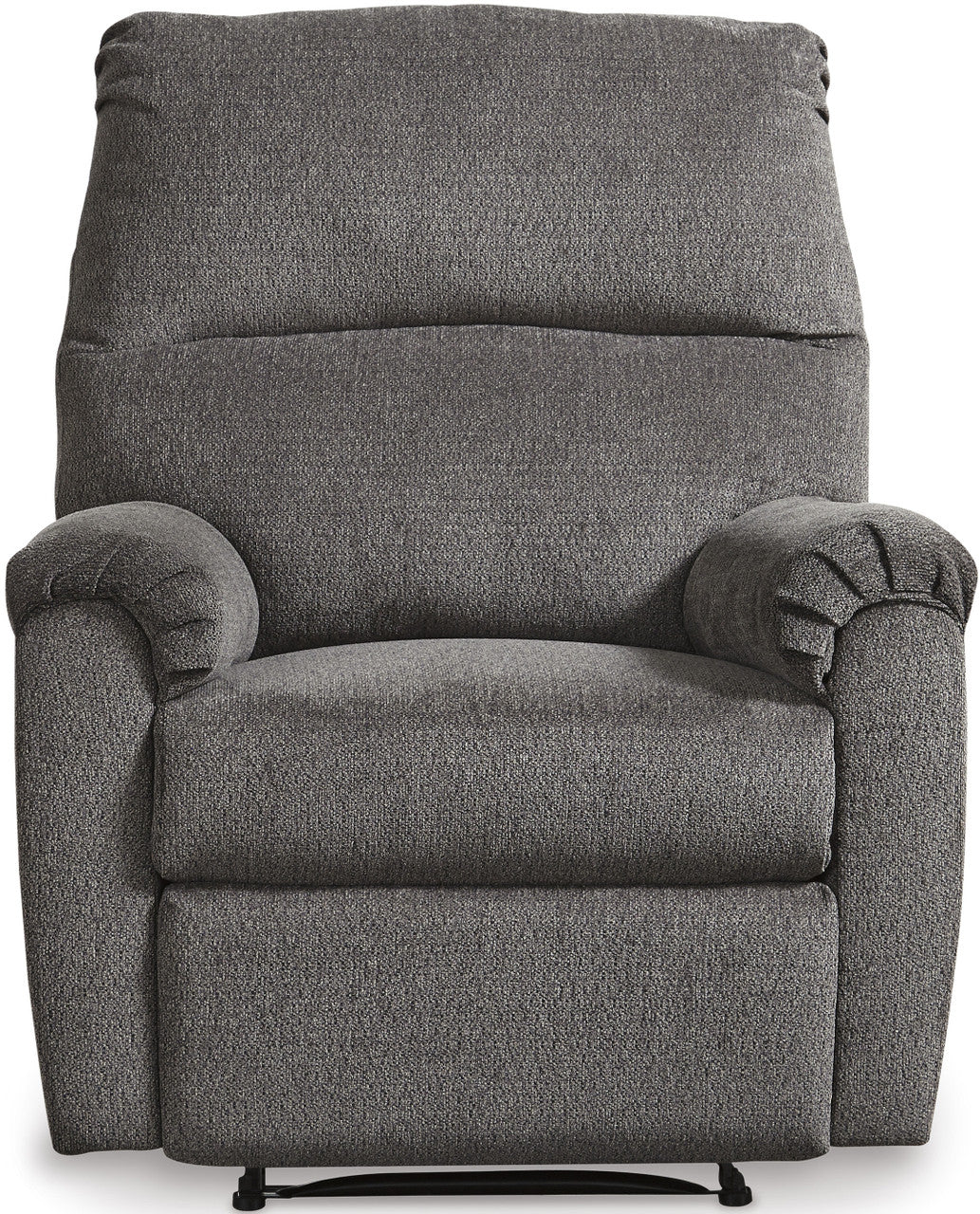 AKMAN Gray 35" Wide x 41" Height Wide Recliner