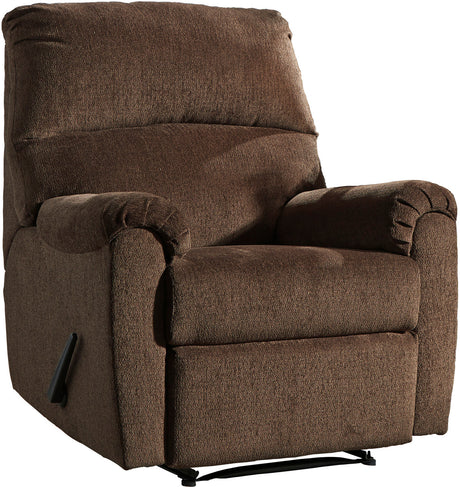 AKMAN Brown 35" Wide x 41" Height Wide Recliner