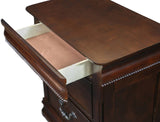 ALLONDRA Cherry 26" Wide Nightstand with Hidden Drawer