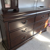 ALLONDRA Cherry 63" Wide Dresser
