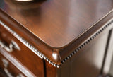 ALLONDRA Cherry 26" Wide Nightstand with Hidden Drawer