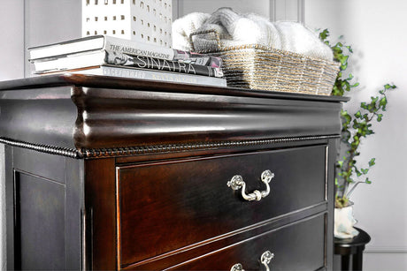 ALLONDRA Cherry 38" Wide Chest with Hidden Drawer