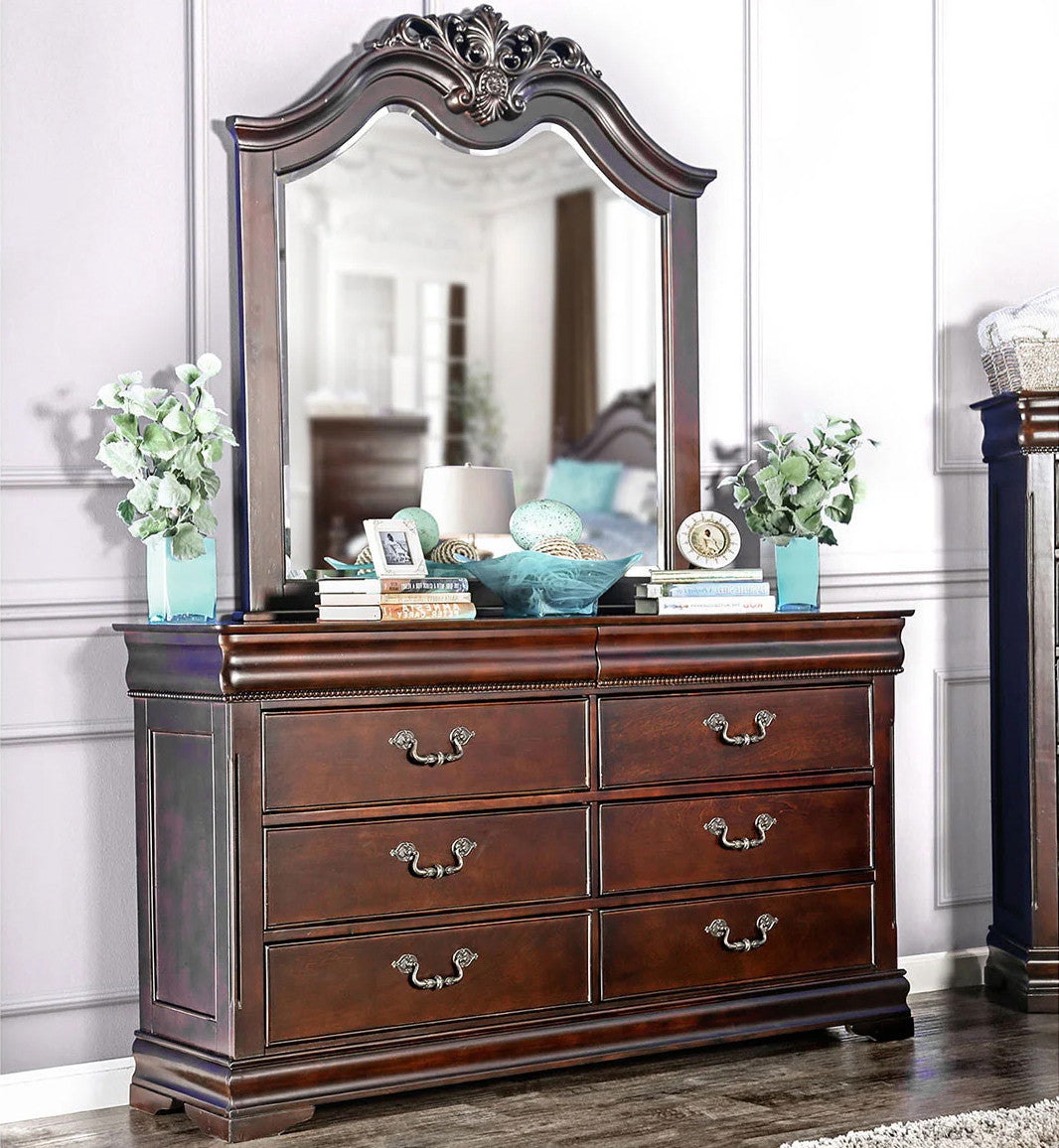 ALLONDRA Cherry Bedroom Set