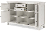 ALPINE White 56" Wide Server
