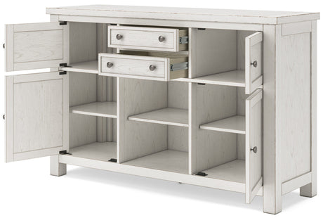 ALPINE White 56" Wide Server