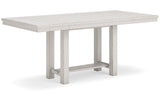 ALPINE White 7 Piece Counter Height Set
