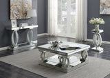 AMAYA Mirrored 40" Wide Coffee Table