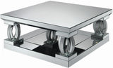 AMAYA Mirrored 40" Wide Coffee Table