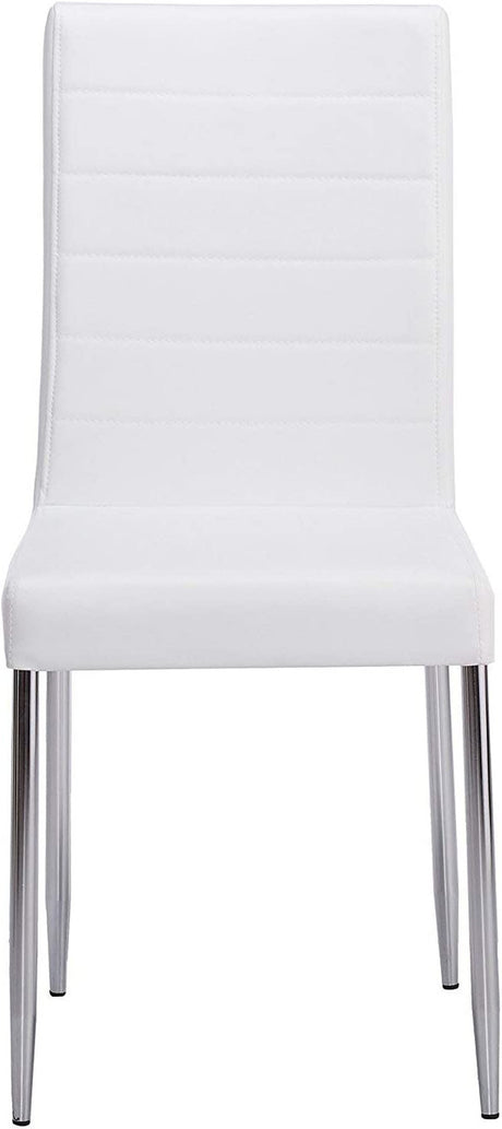 AMHURST White 17" Wide Dining Chair