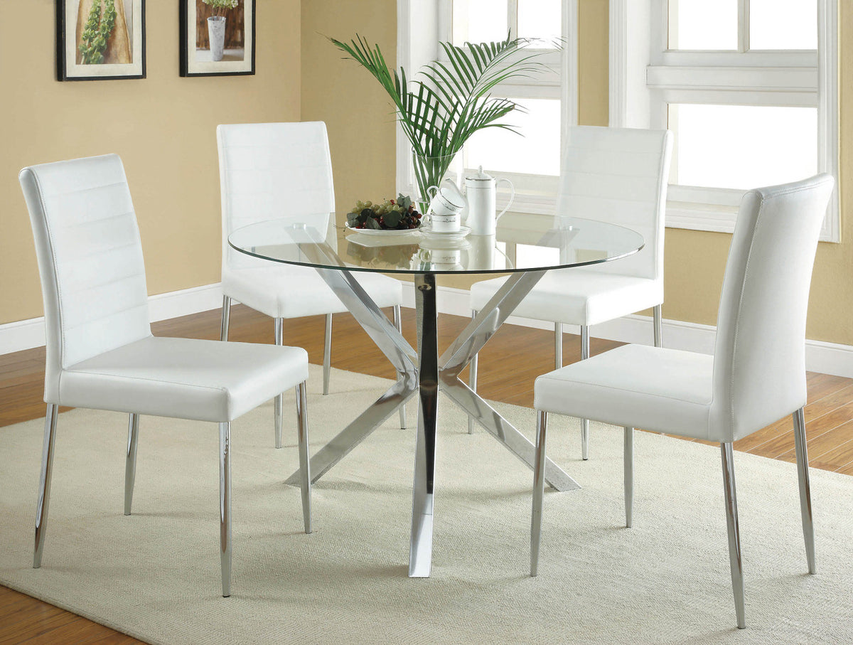 AMHURST White 17" Wide Dining Chair