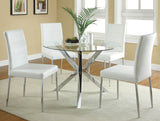 AMHURST White 17" Wide Dining Chair