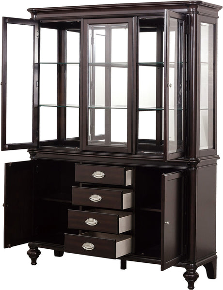 ANALEISE 59" Wide Buffet & Hutch