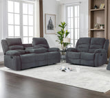 ANDREY Dark Gray 3 Piece Reclining Livingroom