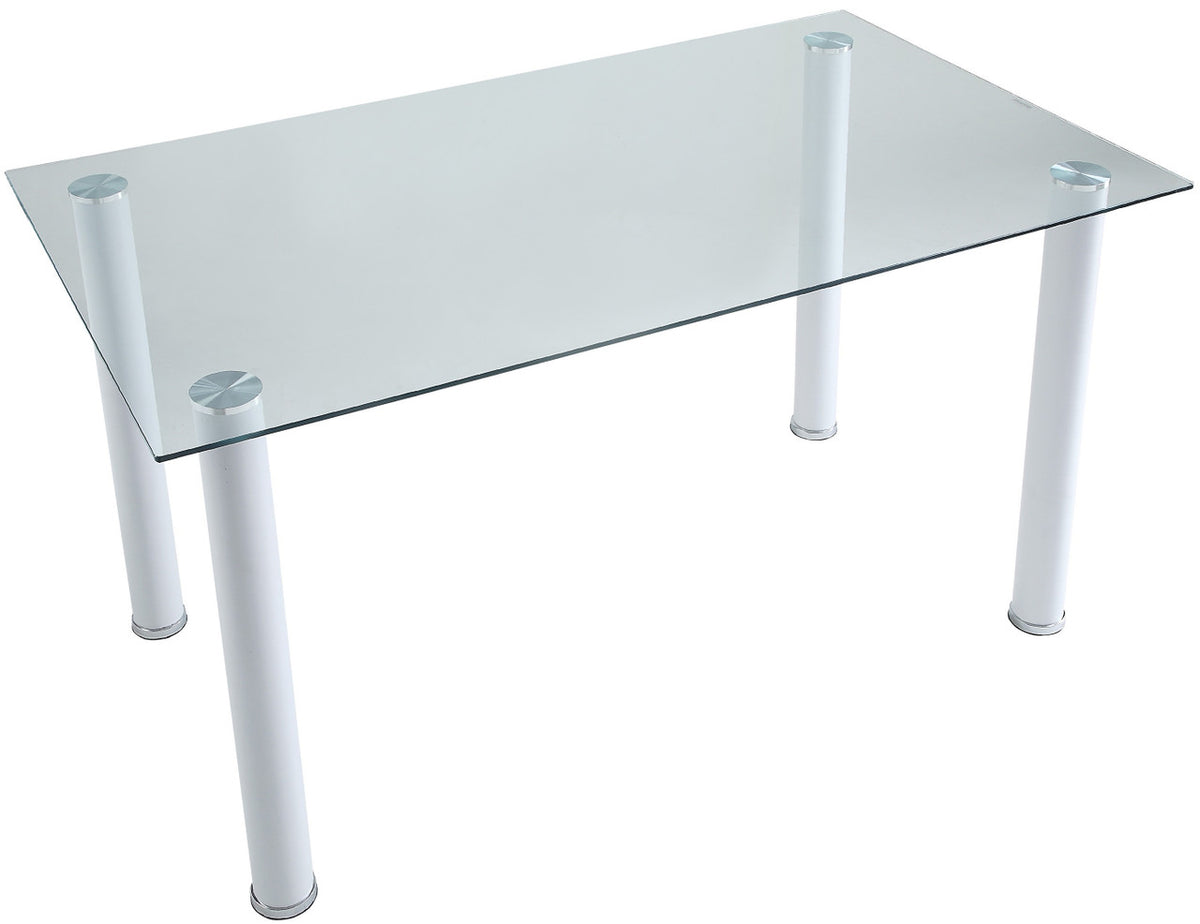 ANIKK White 7 Piece Dining Set
