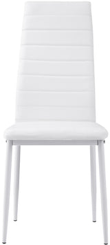 ANIKK White 17" Wide Dining Chair