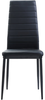 ANIKK Black 17" Wide Dining Chair