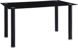 ANIKK Black 55" Wide Dining Table