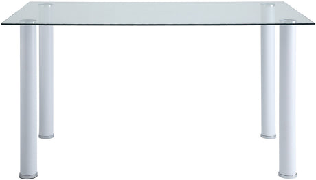 ANIKK White 55" Wide Dining Table