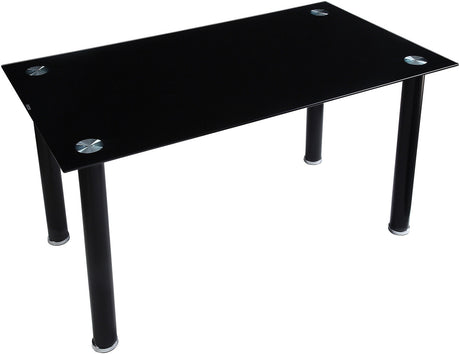 ANIKK Black 7 Piece Dining Set