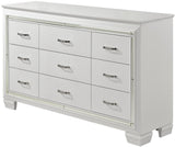 ANNIE White 64" x 39" Lighted Dresser