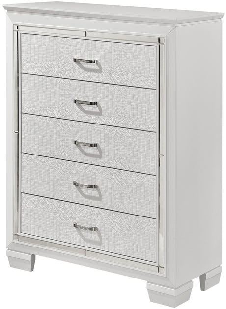 ANNIE White 38" x 51" Chest