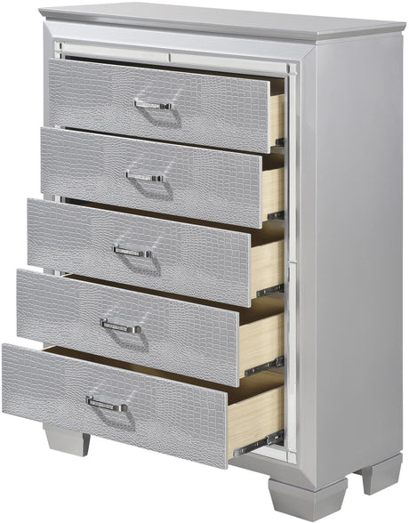 ANNIE Silver 38" Wide Chest