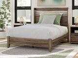 APTON Brown 52" Height Lighted Bed
