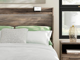 APTON Brown 52" Height Lighted Bed