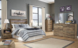 APTON Brown Lighted Bedroom Set  *Clearance