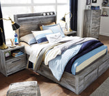 APTON Gray 52" Height Storage Platform Bed
