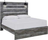 APTON Gray 52" Height Lamp Bed