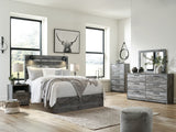APTON Gray 52" Height Lamp Bed