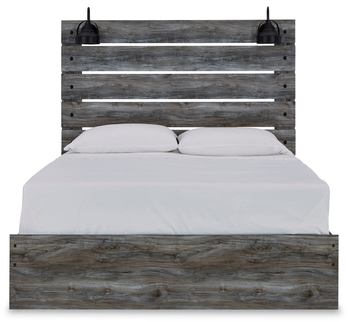 APTON Gray 52" Height Lamp Bed