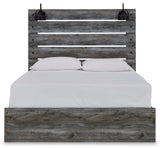 APTON Gray 52" Height Lamp Bed