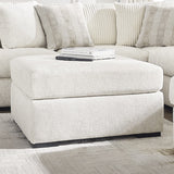 ARAMORE Neutral Poodle-Feel 39" Wide Ottoman