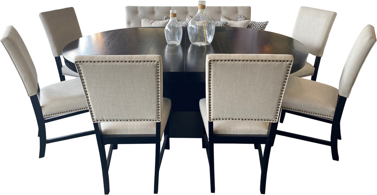 ARINN 8 Piece Dining Set with Bench