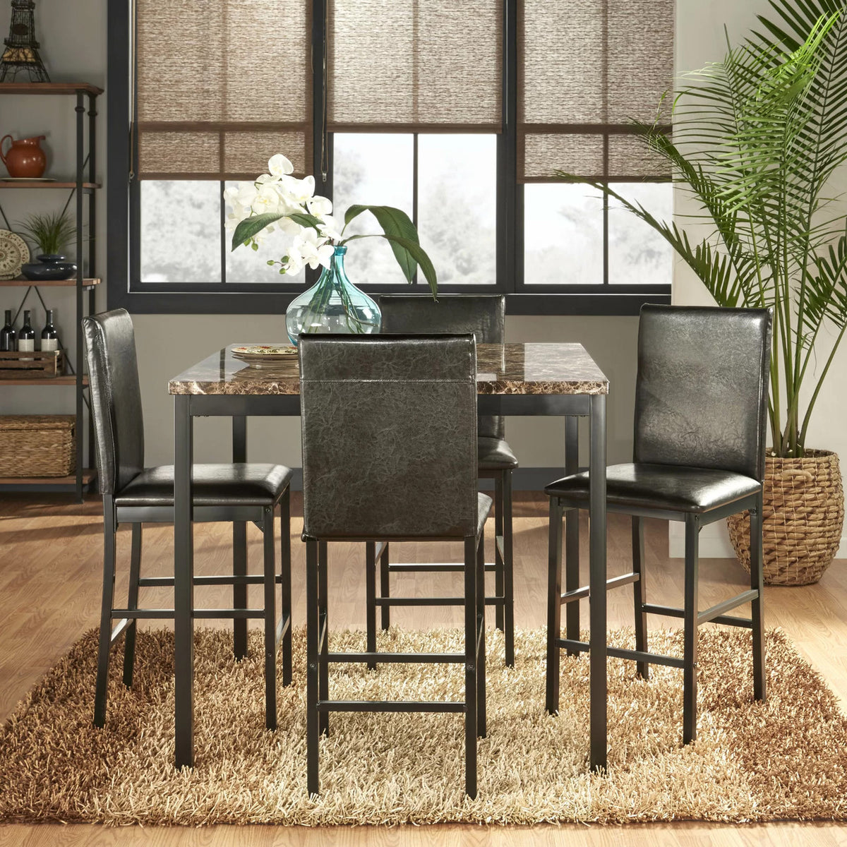 ARNOLD 5 Piece Counter Height Set (RTA)