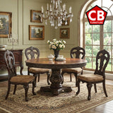 AUTUMNVALE Cherry 5 Piece Dining Set