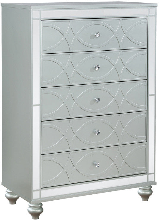 AZURA Silver 36" Wide Chest