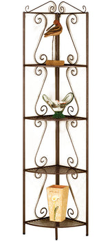Abi Corner Bookcase